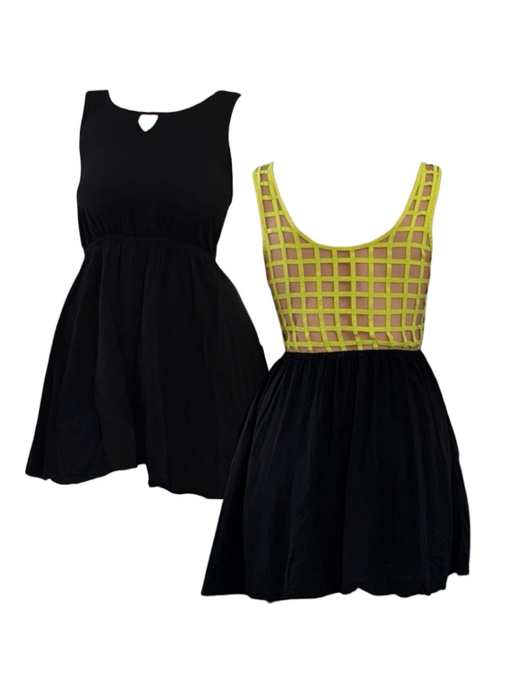 Kirra Black Sleeveless Mini Dress